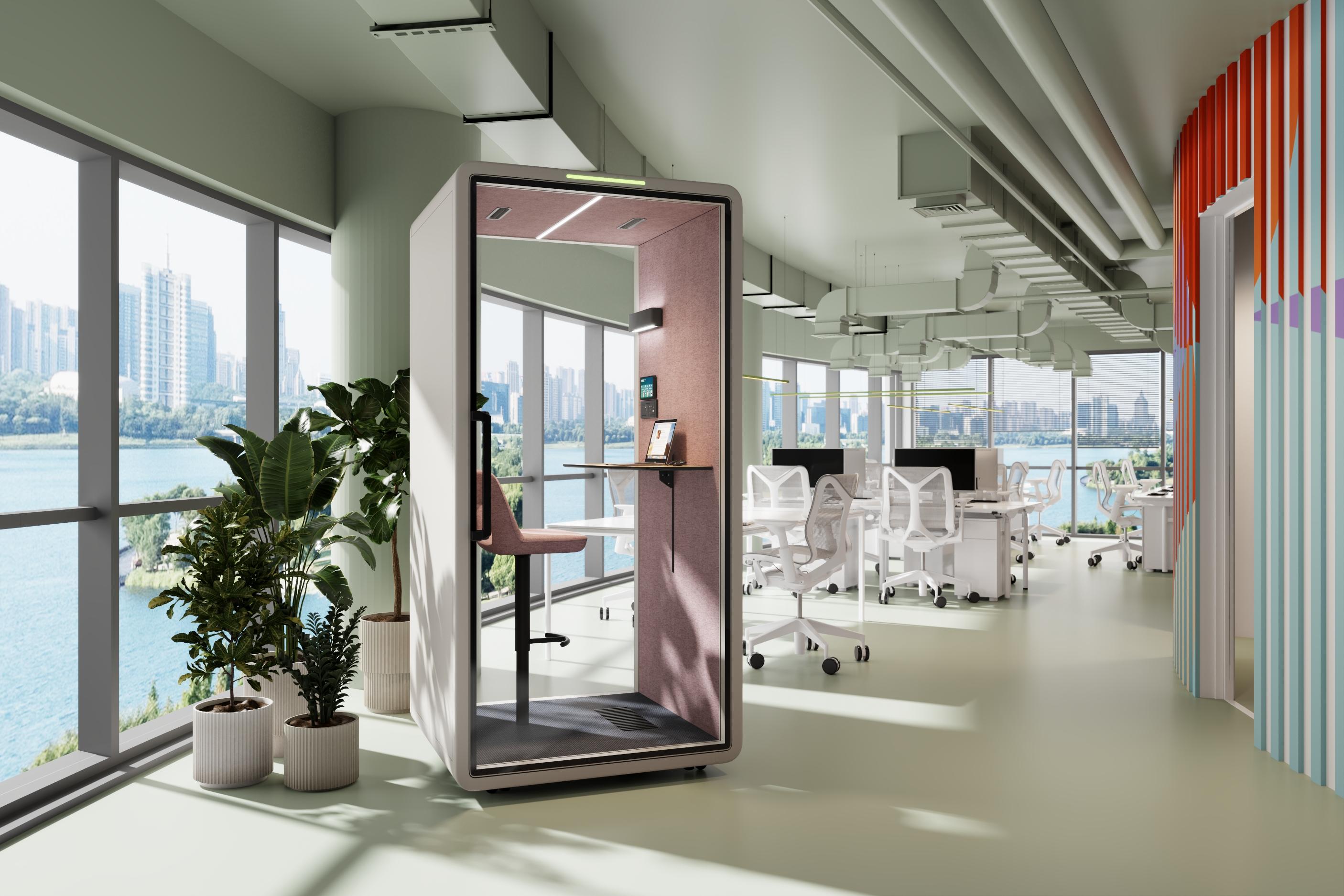 MOVNI Orion 1 acoustic pod — Bar Stool Style