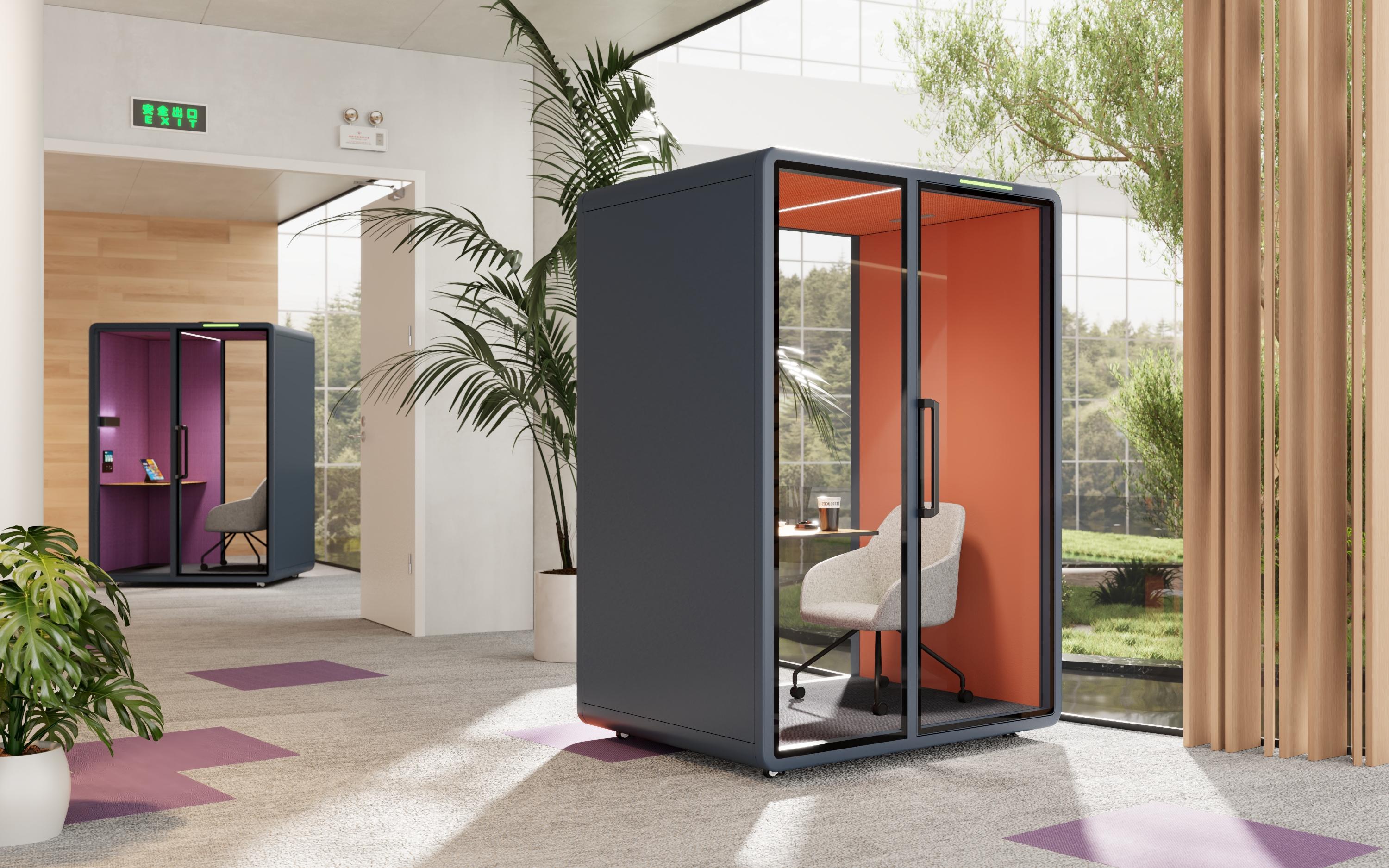 MOVNI Orion 1 acoustic pod — Two-person focus
